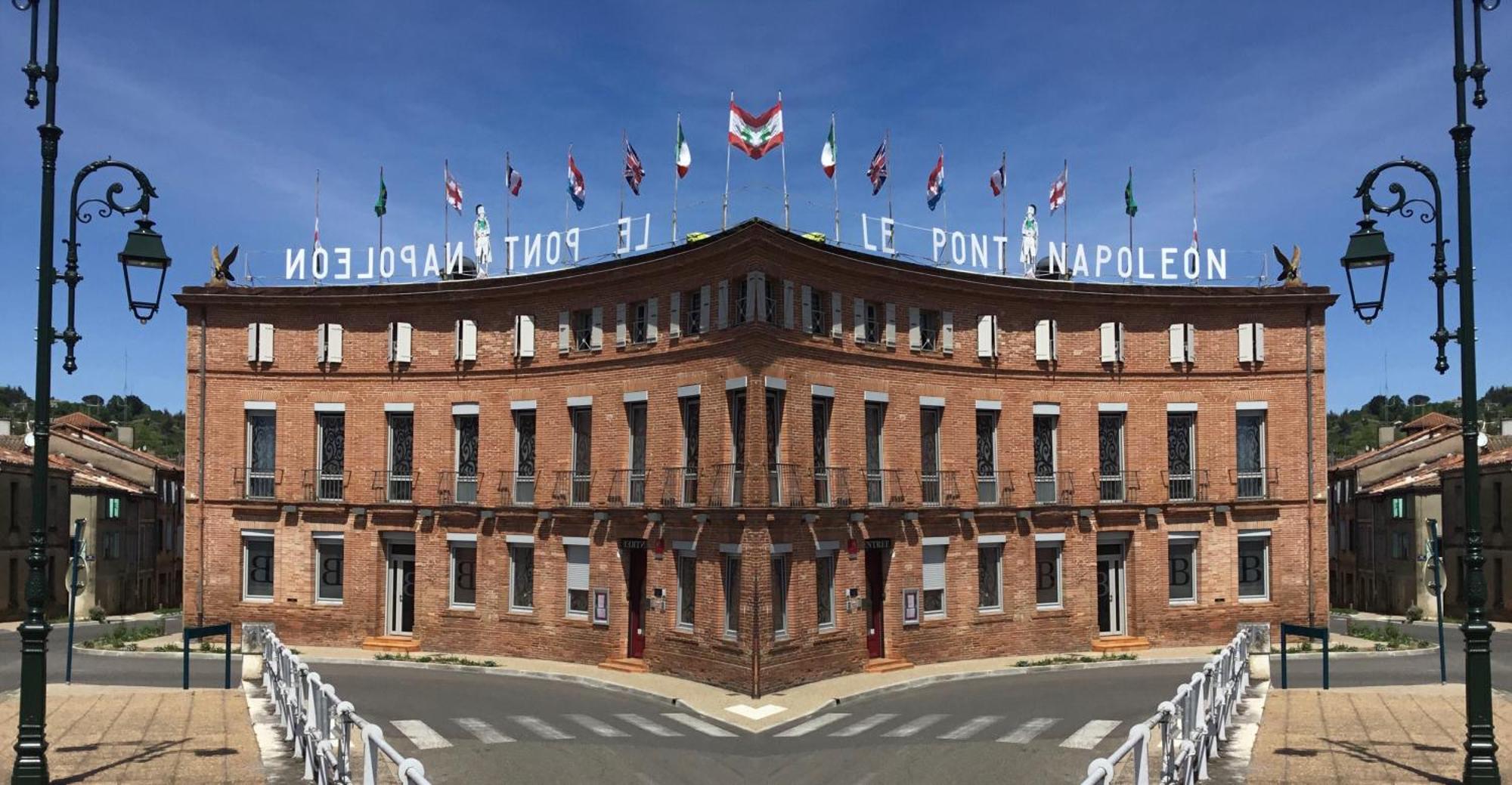 La Celle-sous-Gouzon Hotel Le Pont Napoleon מראה חיצוני תמונה